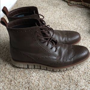 Cole Haan brown boot